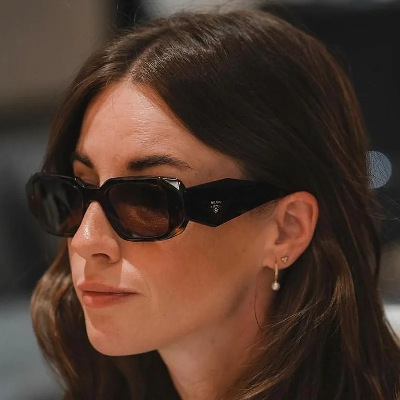 Luxury Glamour Pra Brand Women Sunglasses Stylish Designer Fashion Female Glasses Runway Trend Eyewear UV400