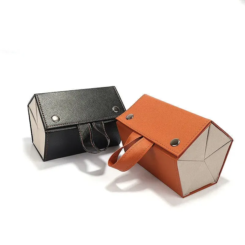 Multi-grid Portable Travel Car Sun Glasses Box Foldable Sunglasses Box Multi-layer Eyeglass Storage Car Trips