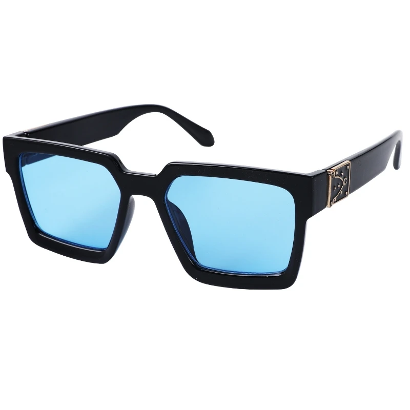 New Fashion Thick Frame Sunglasses Square Glasses Men and Women Universal Sunglasses Anti-ultraviolet UV400