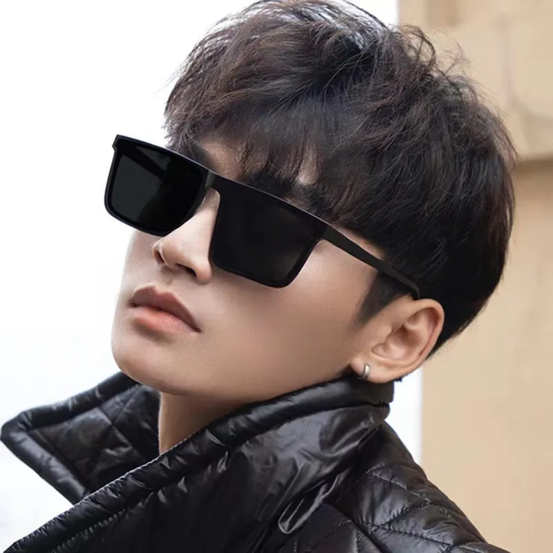 New Men’s Square Sunglasses Classic Rectangle Men’s Vintage Sun Glasses Men’s Outdoor Driving Eyewear UV400 Oculos De Sol