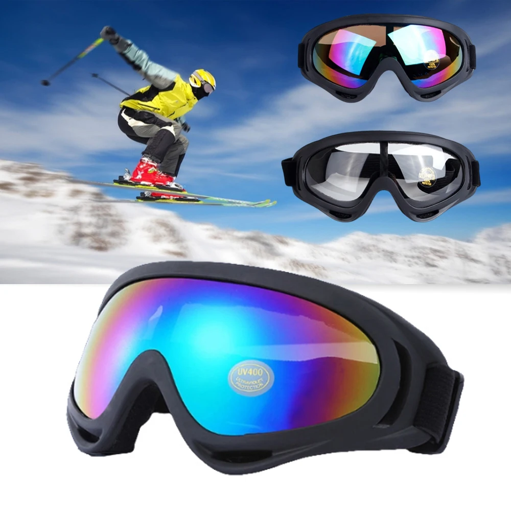 Ski Snowboard Goggles Mountain Skiing Eyewear Snowmobile Winter Sports Gogle Snow Glasses Cycling Sunglasses Mens Mask for Sun