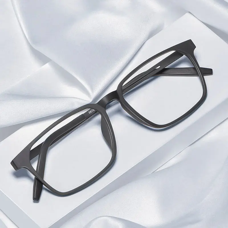 Ultralight Pure Titanium Reading Glasses for Men Women Anti Blue Light Presbyopia Eyeglasses Fashion Matte Black Computer Glasse