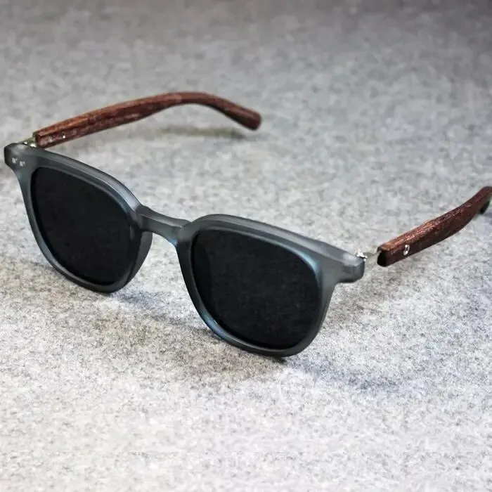 Wooden Leg Bean Nail Sunglasses Women Style Sun Glasses Men Sun Protection Uv Protection Sunglasses