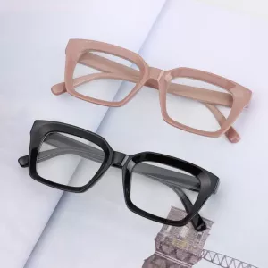 1PC Fashion Oversized Square Reading Glasses Men Women High-definition Glasses Large Frame Presbyopia Eyeglasses Diopter 0~+3.00