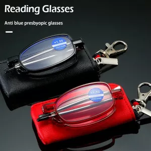 New High-Definition Reading Glasses Unisex Ultralight Presbyopic Eyeglasses Portable Foldable Vision Care Readers Eyewear