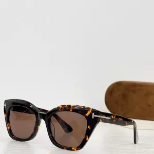 Tom Brand TF1031 oval Sunglasses Men Women High Quality Acetate Frame Sunglass Outdoor Driving Sun Glasses