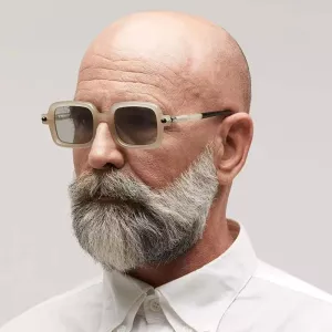 Vintage Square Sunglasses Man Brand Designer Luxury Sun Glasses Male Fashion Clear Lens Eyeglasses Retro Punk Oculos De Sol